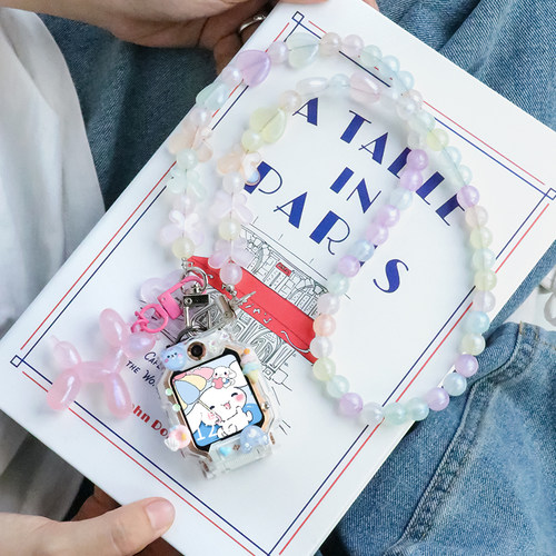 适用小天才电话手表挂绳Z10小清新Z7表带Z8A/Z9挂脖套Z6pro保护壳Q2A/D2/D3/Q1A儿童Q1R挂绳D2A学生Z6A配件