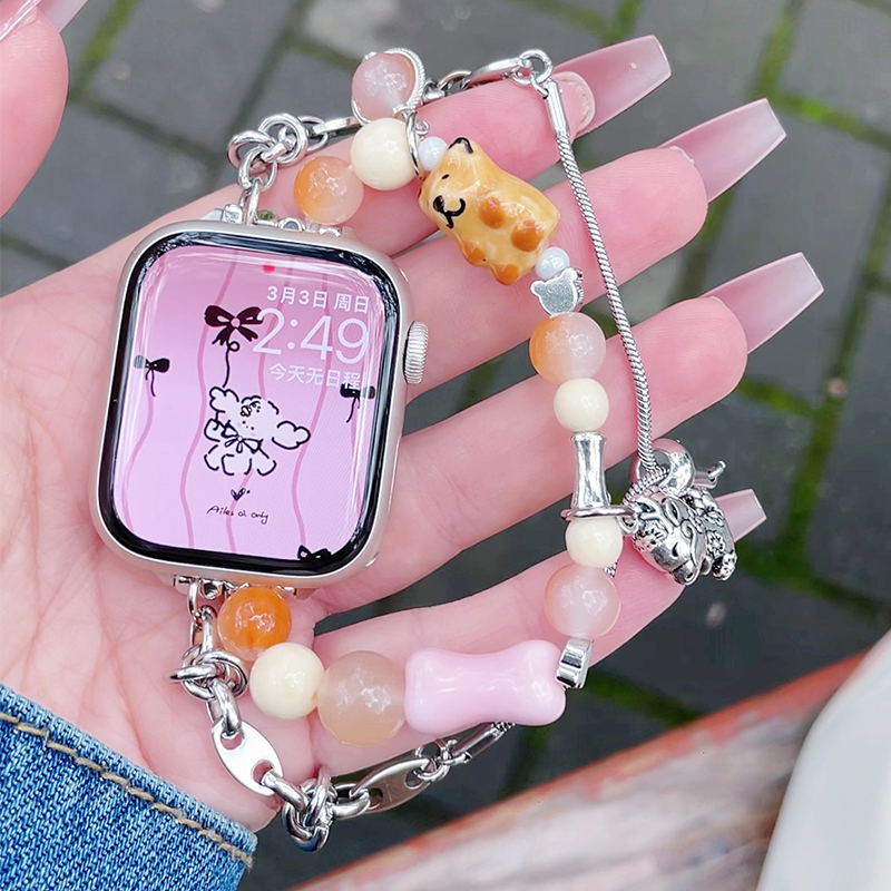 涵众润生apple/苹果手表表带手链