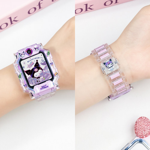 适用小天才电话手表Z9表带Z7S儿童Z10透爽z6pro闪扣D1S少年版Z8/Z6A/Z6通用Z5/Z2/D3/D2A/Q1A/Q2A表链Z1S配件