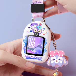 2440 3S配件荣耀小K2腕带5pro通用5X 适用华为儿童电话手表5xpro表带挂脖套3Pro保护套4X挂绳3pro超能版