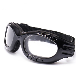 滑雪镜可调节松紧带海绵垫护目镜防风沙电动车墨镜自行车骑行眼镜