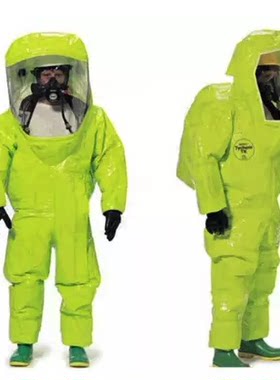 正品原装进口杜邦TK554T A级气体致密型全封闭防护服重型防化服