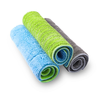 平板拖把布条替换布加厚拖布拖地布抹布头夹固式套布夹板平托布头