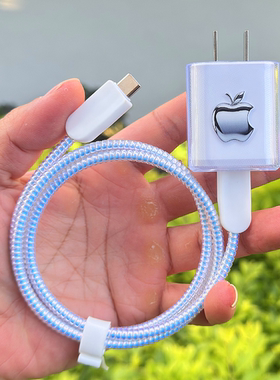 适用lewoo乐物45W充电器壳苹果iPhone17 16 15promax数据线保护套