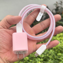 适用苹果16 15 pro max mophie 30W充电器保护套iPhone数据线绕绳