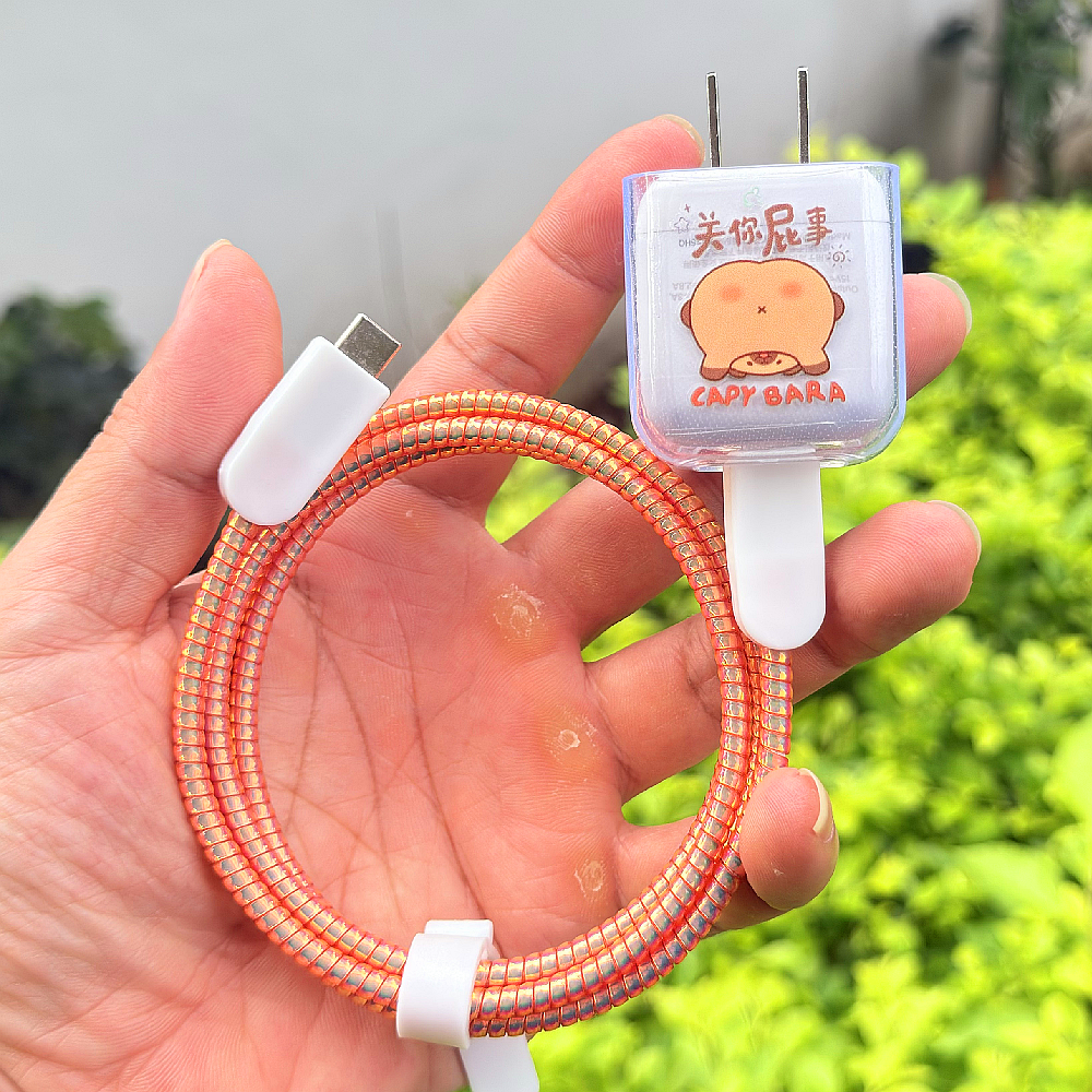 适用贝尔金Belkin 45W充电器壳苹果iPhone17 16pro数据线保护套绳,3C数码配件,充电器保护套,淘宝优惠券,粉丝福利购,淘宝优惠卷