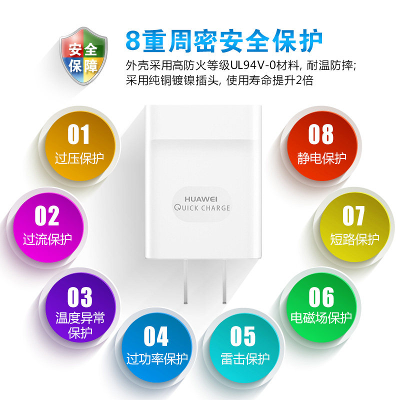 chargeur HUAWEI pour téléphones HUAWEI HUAWEI - Ref 1290956 Image 4