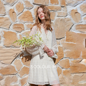 法式 三彩2026春季 新款 系带V领提花雪纺裙A字裙短裙连衣裙浪漫M