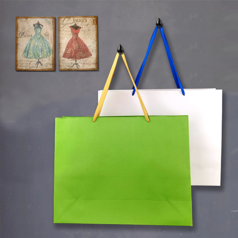 服装店手提袋订做印刷logo高档牛皮纸袋女装礼品袋子定制广告袋子