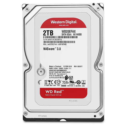 WD/西数WD20EFAX/WD20EFPX/WD20EFZX 2T台式机硬盘 WD红盘NAS硬盘