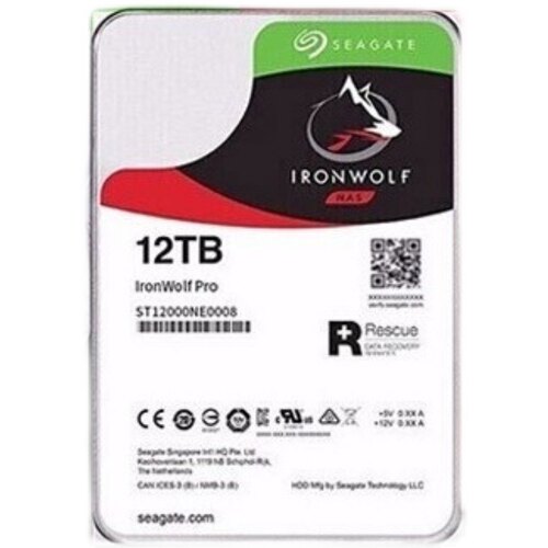 Seagate/希捷 ST12000NE0008 12tb酷狼pro机械硬盘12t网络存储NAS