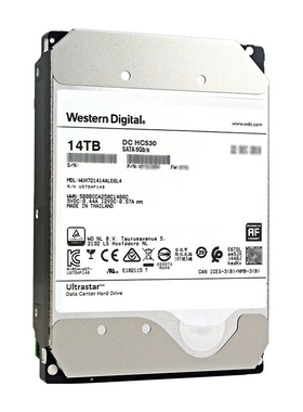 西部数据3.5寸14T硬盘服务器WUH721414ALE6L4企业级高清影院硬盘