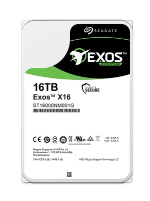 Seagate/希捷银河16T企业级硬盘16t氦气硬盘NAS阵列ST16000NM001G