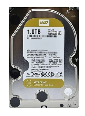 全新WD西部数据WD1005FBYZ企业级1T金盘台式机电脑硬盘服务器机械