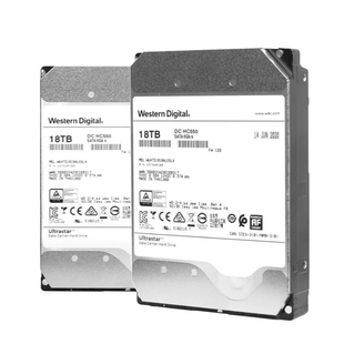 WD西部数据WUH721818ALE6L4企业级18T台式机电脑硬盘CMR垂直氦气