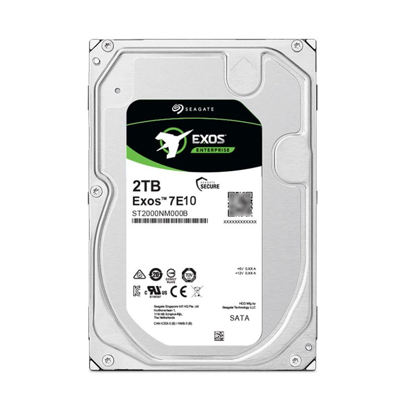 希捷银河ST2000NM000B企业级3.5寸2T磁盘阵列电脑硬盘存储服务器