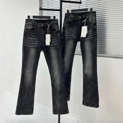 黑牛高版本DC皮标Cleanfit自主vintage517风格水洗微喇弹力牛仔裤