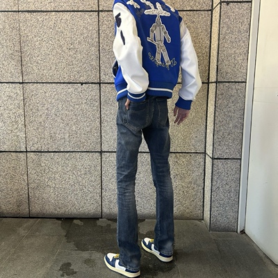 cleanfit重磅水洗竹节棉蓝牛男