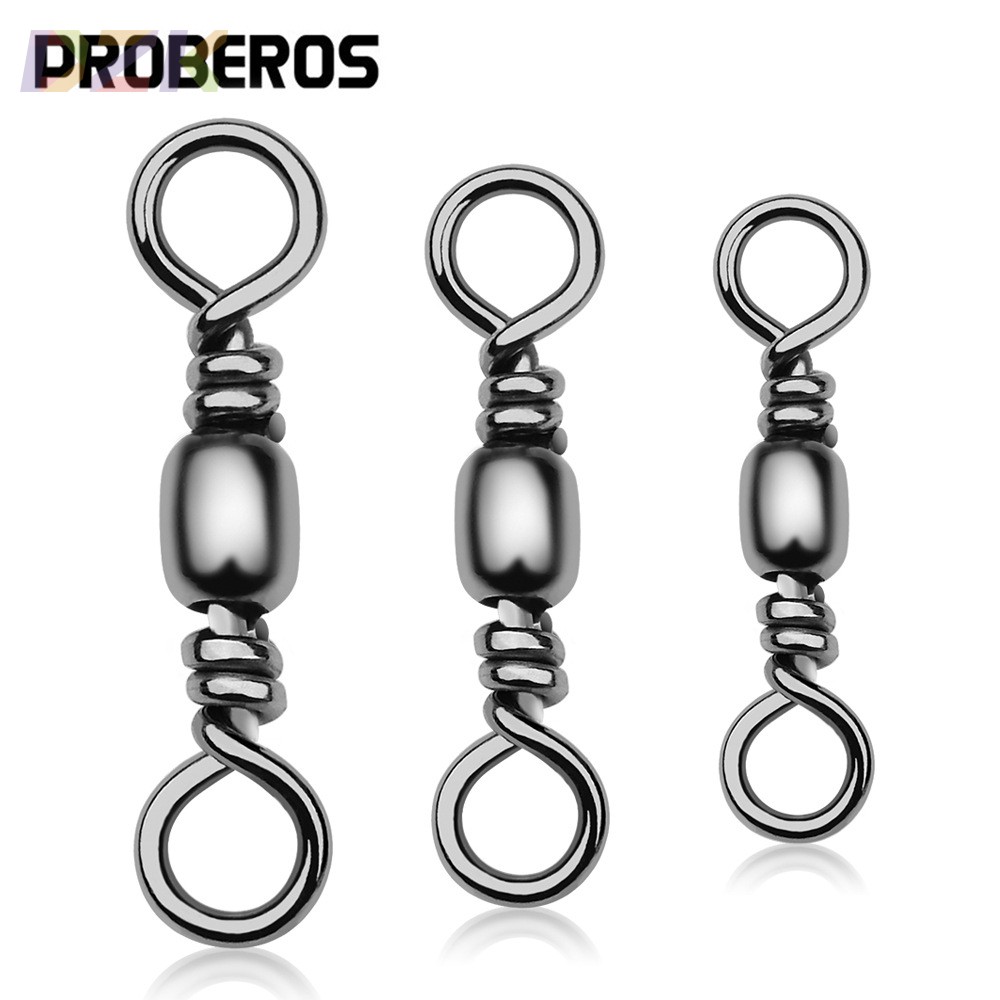 樽型转环八字扣 路亚饵连接器 B型八字环别针8字环连接环钓鱼配c4