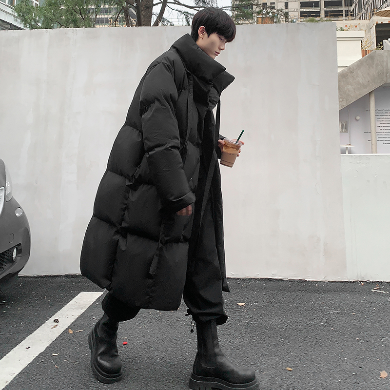 高级感中长款羽绒服男士冬季加厚