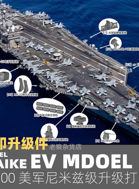 MAIKE 1/700 美军尼米兹级航母打印升级改件模型拼装P086