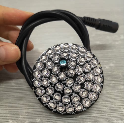 监控红外补光灯 红外辅助灯板 850波长 摄像头辅助灯12V48颗F5灯