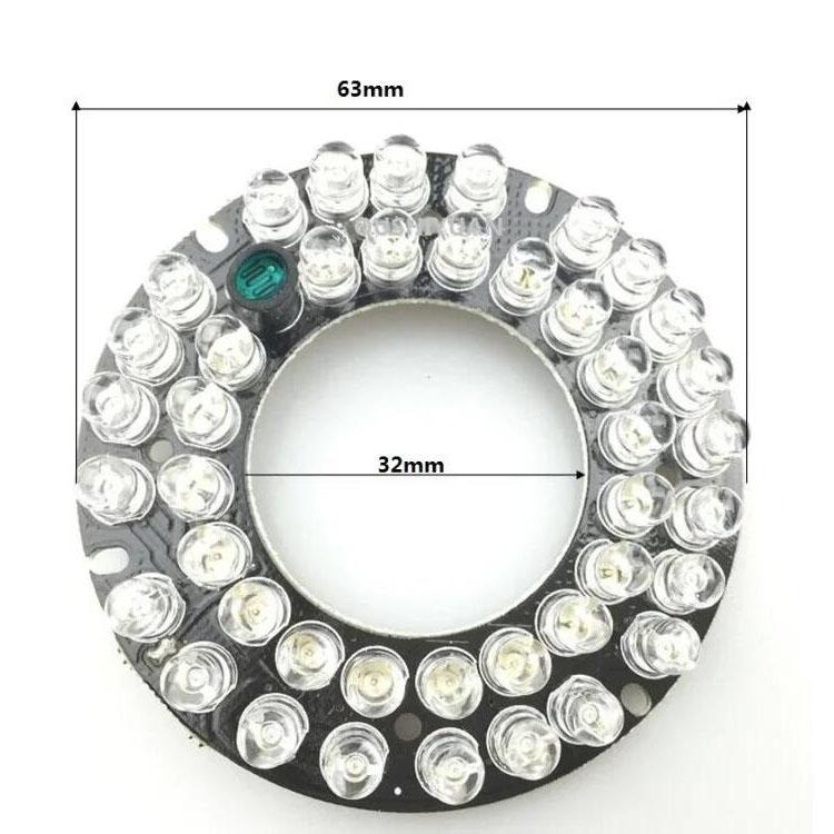 LED灯板36灯监控摄像头红外夜视
