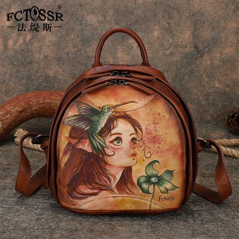 限量100个新款手绘原创小背包