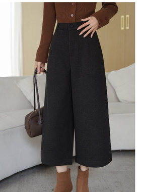 【MAIZLI】羊毛时尚百搭高腰七分休闲裤CH462A806