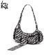 售罄不补 斑马马毛女士手提单肩包 叛逆爱妃 LuoLuoRoom原创正品