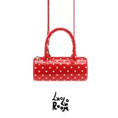 LuoLuoRoom原创正品 没有挂件 波点蛋糕 女士手提斜挎包红色