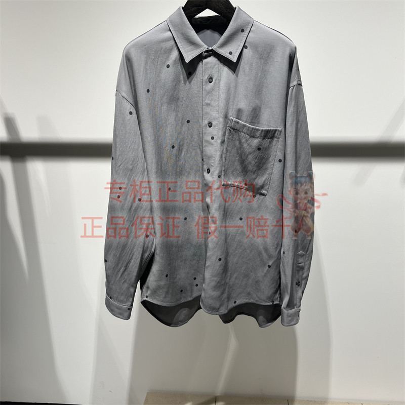 现货 CR0QUIS/速写男装正品2026春新款9Q3212670翻领长袖衬衣1995
