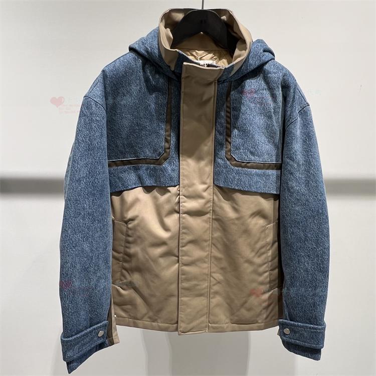 速发 速写男装2025春季新款专柜正品百搭9P1C15070拼接羽绒服3295