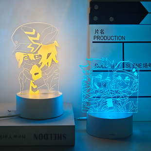 送女生闺蜜男生生日礼物凹凸世界游戏周边手办卧室床头摆件小夜灯