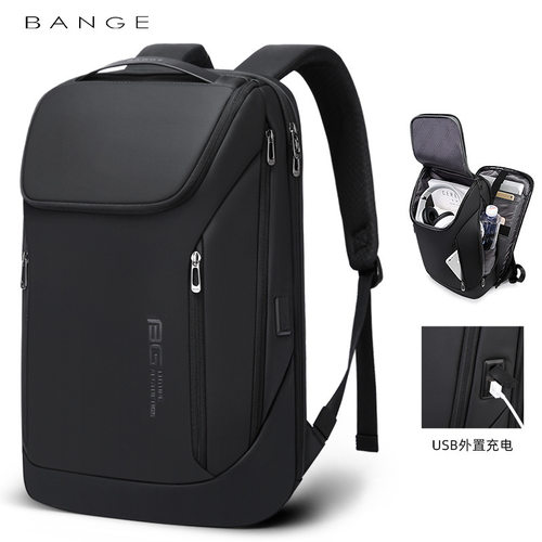 BANGE新款双肩包男商务背包韩版大容量电脑旅行男士背包backpack