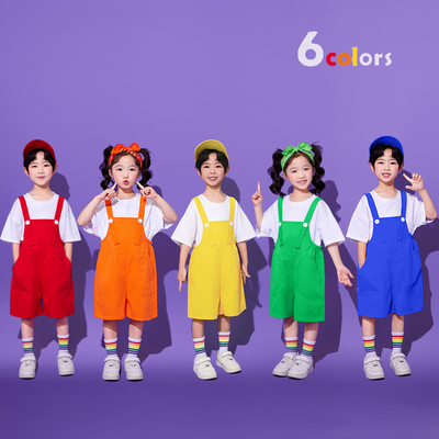 六一儿童啦啦队表演服舞蹈合唱服