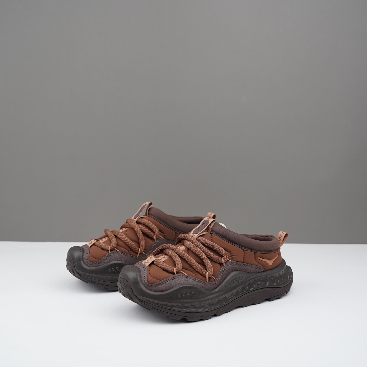 HOKA正品 Ora Primo 一脚蹬舒适简洁百搭低帮休闲棉鞋1141570-MCS图片