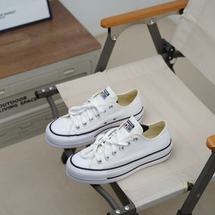 匡威正品AllStar简约休闲经典舒适厚底增高低帮帆布鞋男女560251C