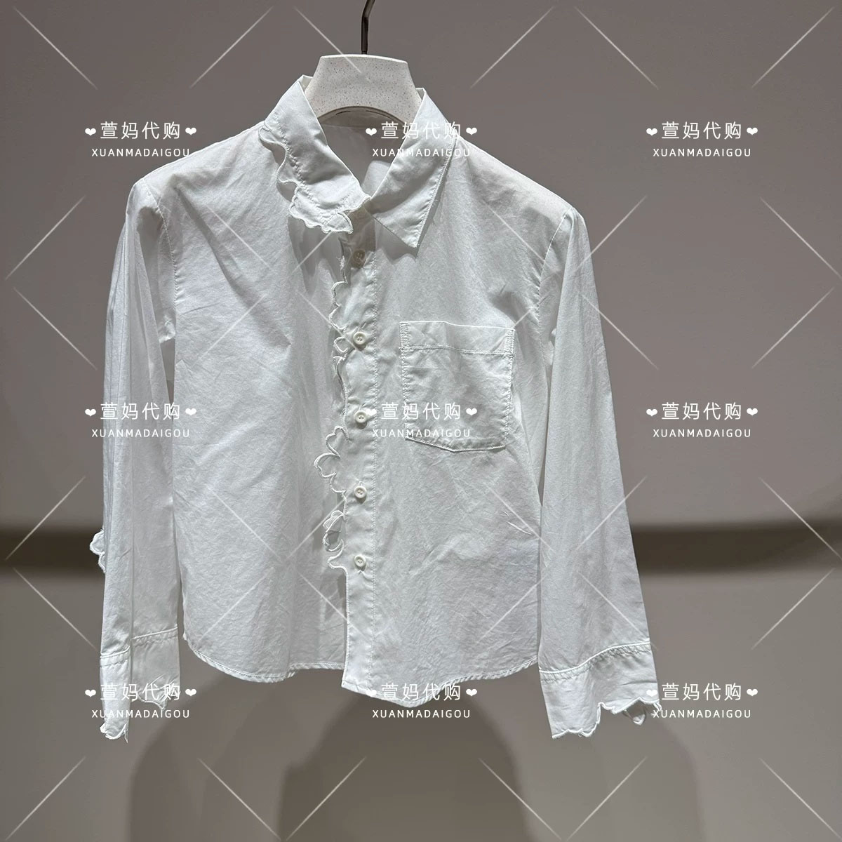 1Q9215990小江南商场童装2026秋装新品女童A型宽松休闲长袖衬衫