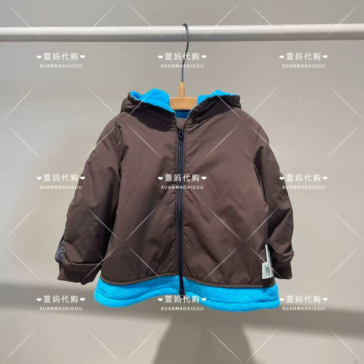 YQ9611470小江南商场童装2026秋装新品男女婴童拼色夹克外套