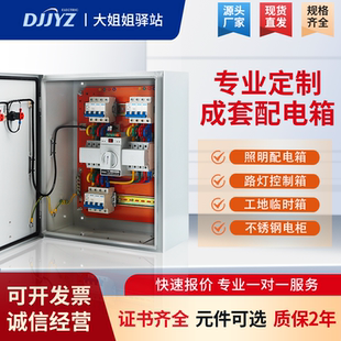 定做双电源自动转换配电箱2P不锈钢控制柜220V定制家用成套配电柜