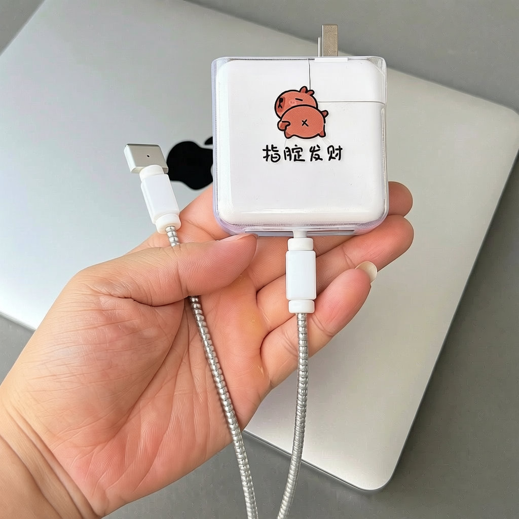 适用苹果电脑MacBook Air A1466 45W充电器笔记本壳数据线保护套