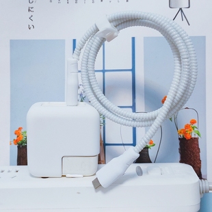 max數(shù)據(jù)線保護(hù)套iPhone16 蘋果16 pro 35W充電器殼纏繞繩 30W