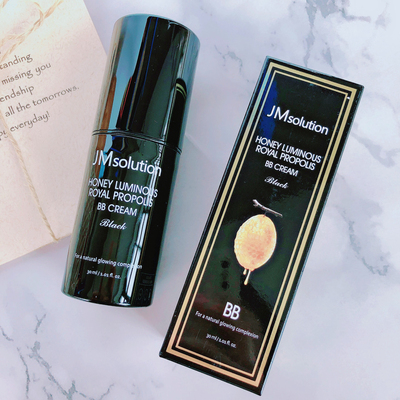 养肤+妆效双在线~韩国J家莹润蜂胶BB霜遮瑕霜防晒霜SPF50+30ML