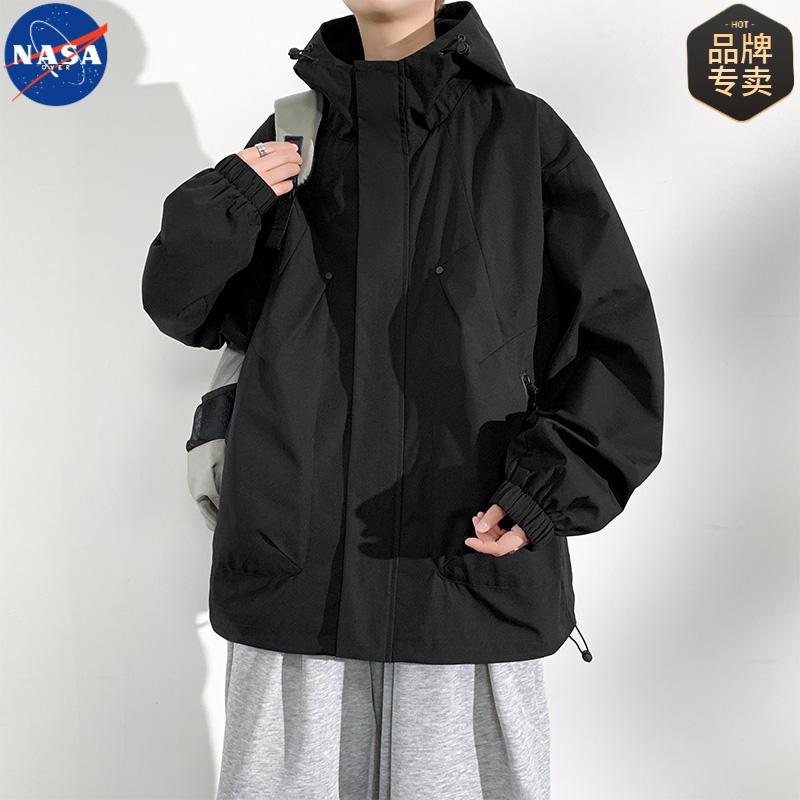 NASA品牌2025新款男士冲锋衣