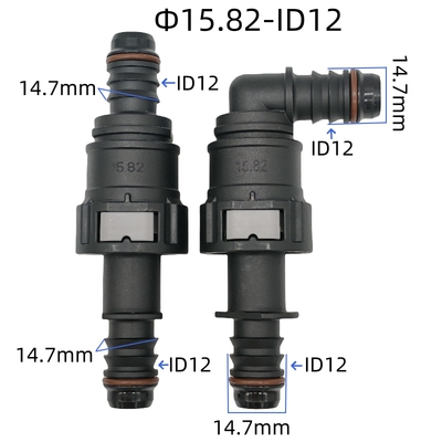 15.82mmID12头双边按纽公母组合
