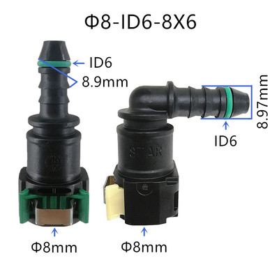 D8滤清器铁卡子卡扣适用于部分标致307 3008快速插接头法系车汽滤