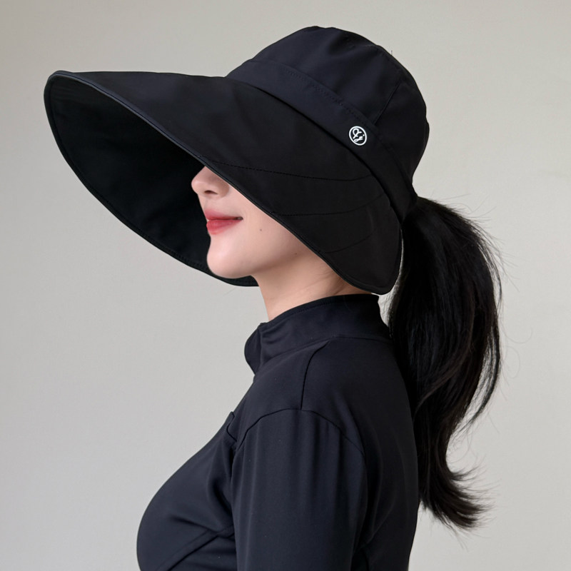 遮阳渔夫帽户外可折叠太阳帽子