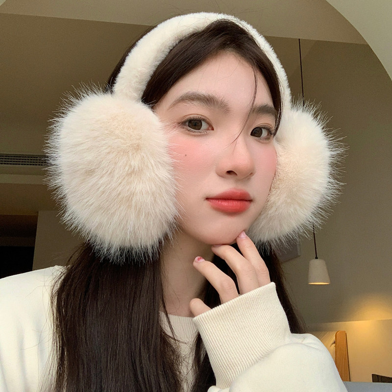 可爱毛绒绒保暖耳罩女冬季2025新款纯色骑车护耳防风防寒耳捂耳套,服饰配件/皮带/帽子/围巾,耳套,淘宝优惠券,粉丝福利购,淘宝优惠卷