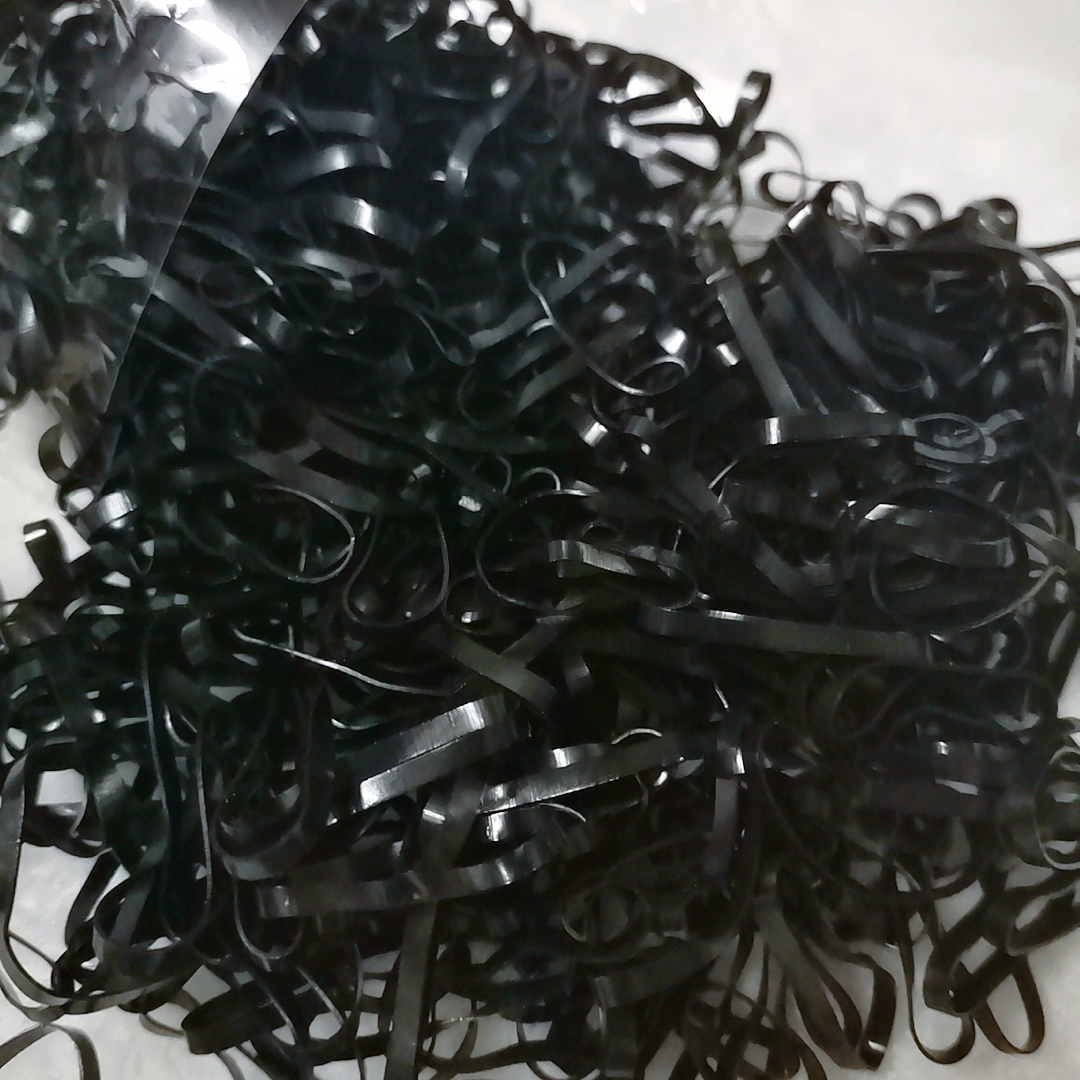 一次性儿童不伤发黑色橡皮筋